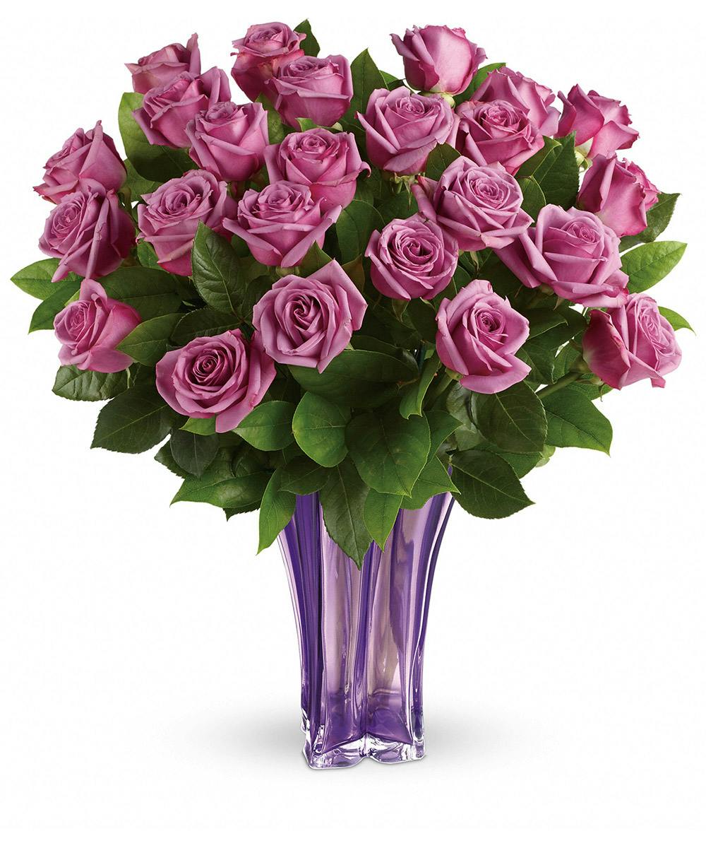 Lavender Splendor Rose Bouquet Las Vegas Flower Delivery