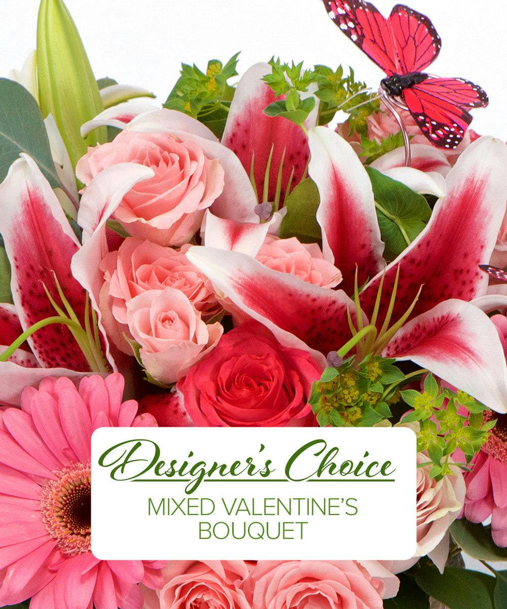 Valentine's Day Mixed Flower Bouquet Las Vegas Flower Delivery